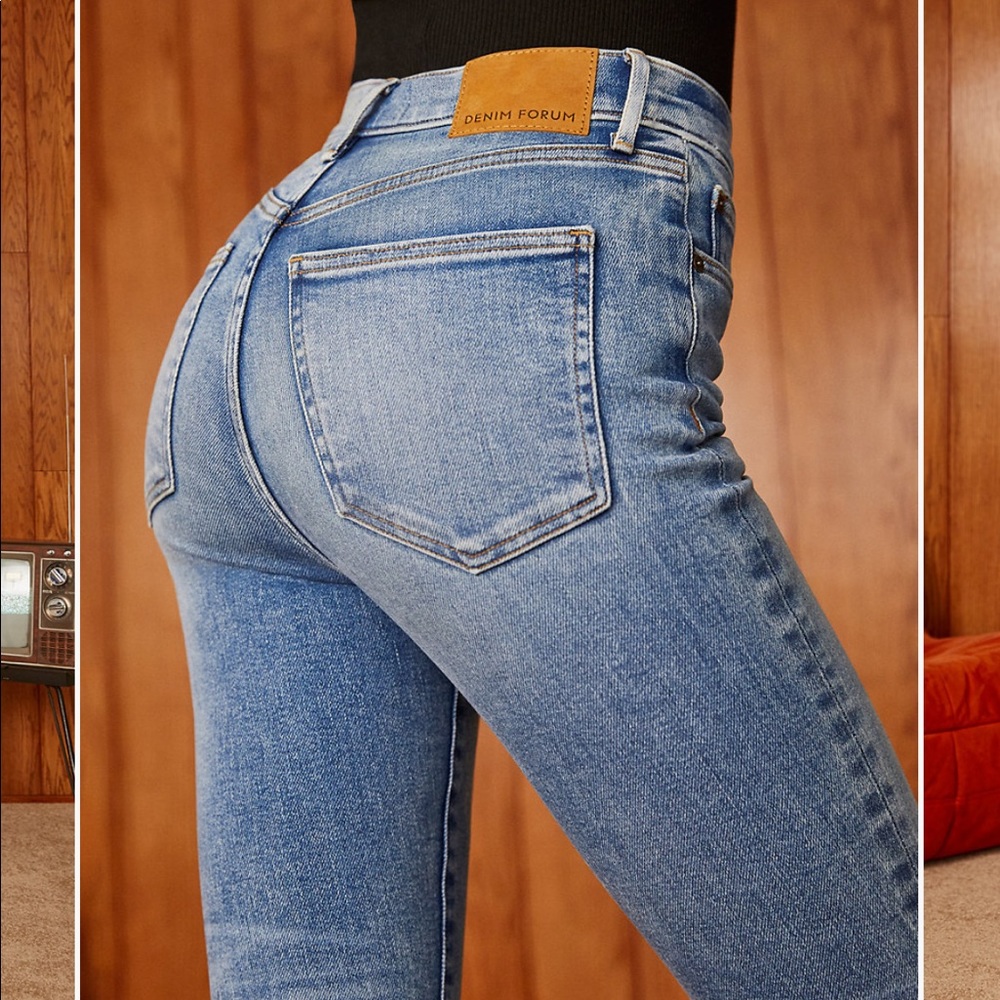 Aritzia Lola High Rise Skinny Cropped Jeans